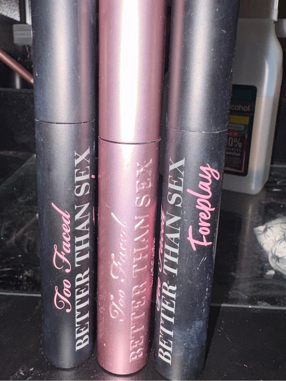 Too Faced Better Than Sex Mascara Dueo— Black primer and iconic Mascara